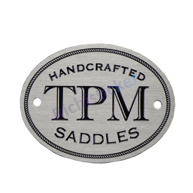 Brushed Etched Stainless Steel Signs